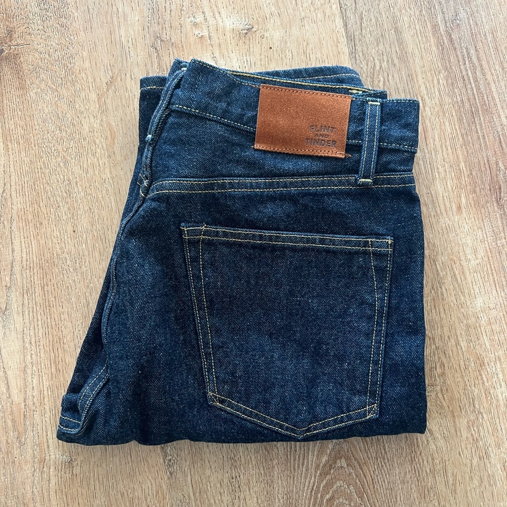 FLINT AND TINDER American Made Vidalia Selvedge Denim - Straight